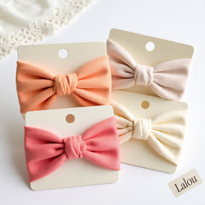 Lalou Pastel Bow Headband Set