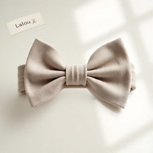 Lalou Textured Bow Baby Headband