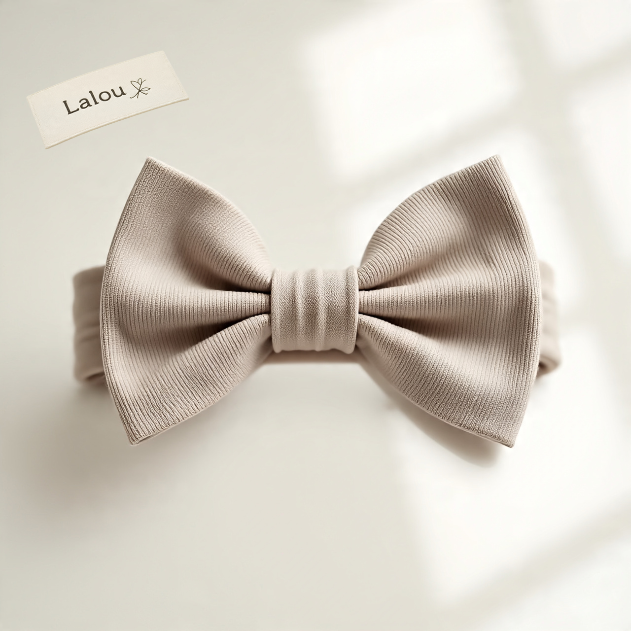 Lalou Textured Bow Baby Headband