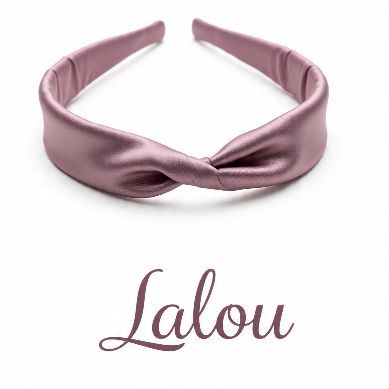 Lalou Twisted Satin Headband