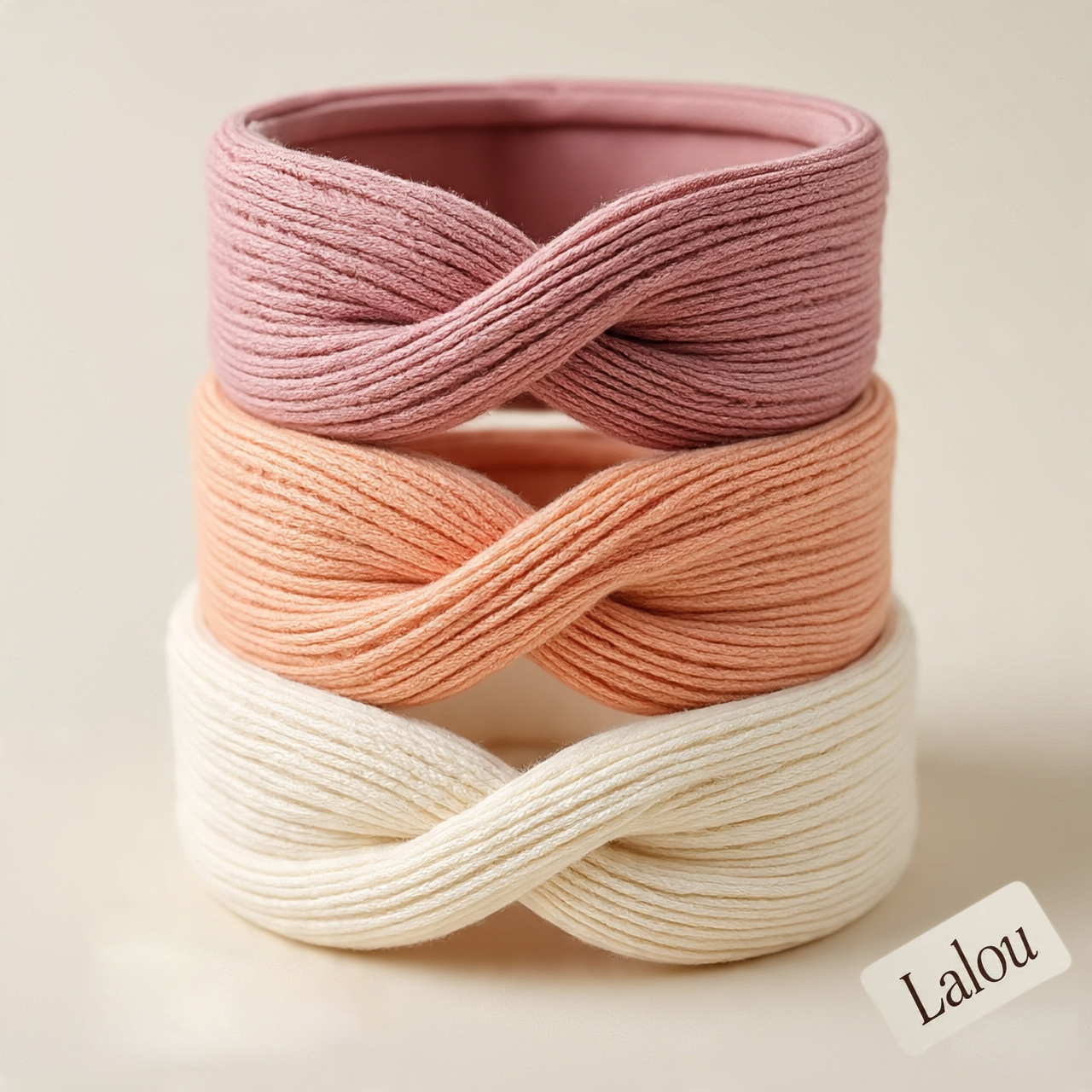 Lalou Twisted Sweatband Set