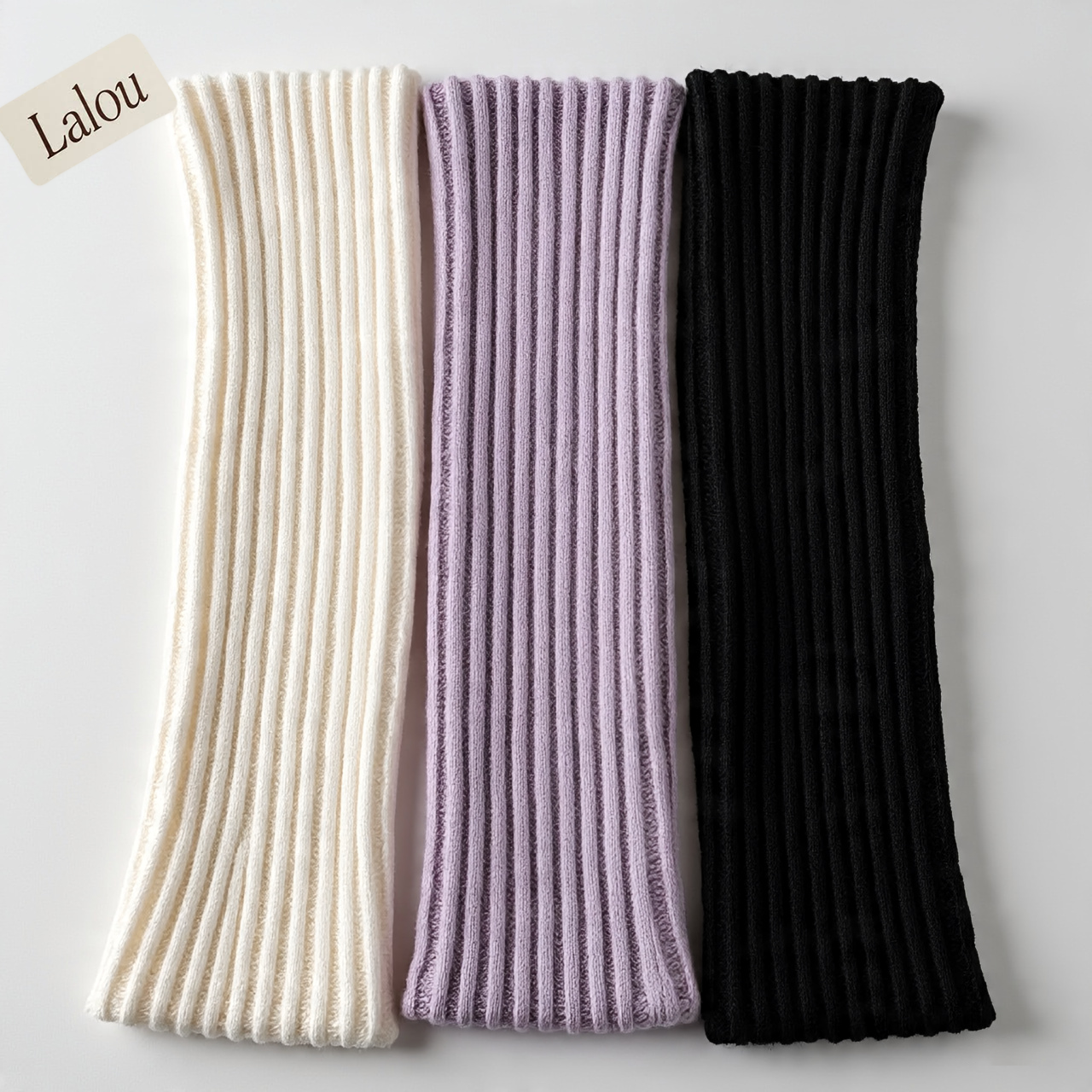 Ribbed Knit Sweatbands