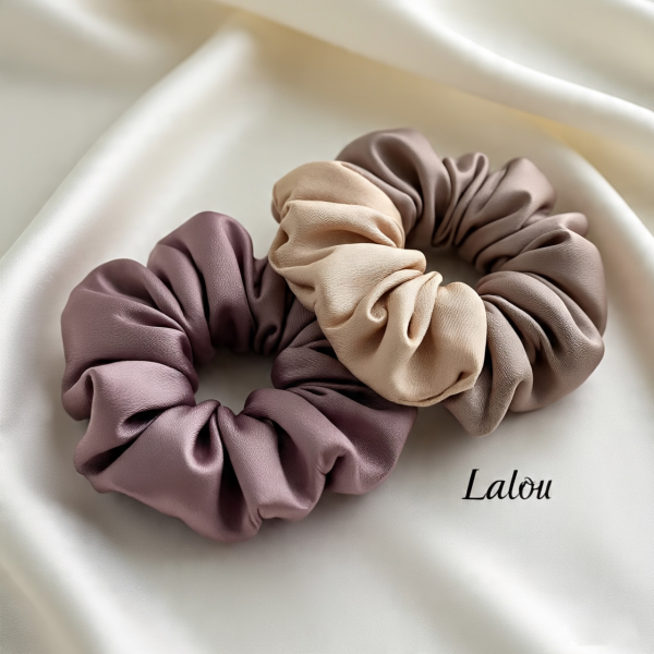 Lalou Silk Scrunchie Set