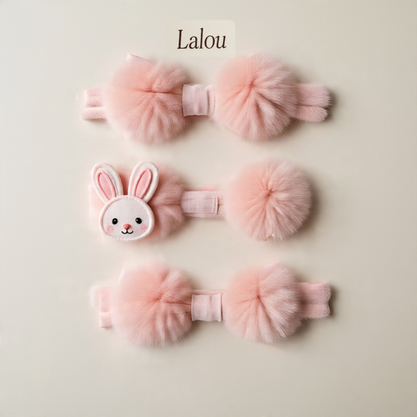 Bunny Pom-Pom Headbands