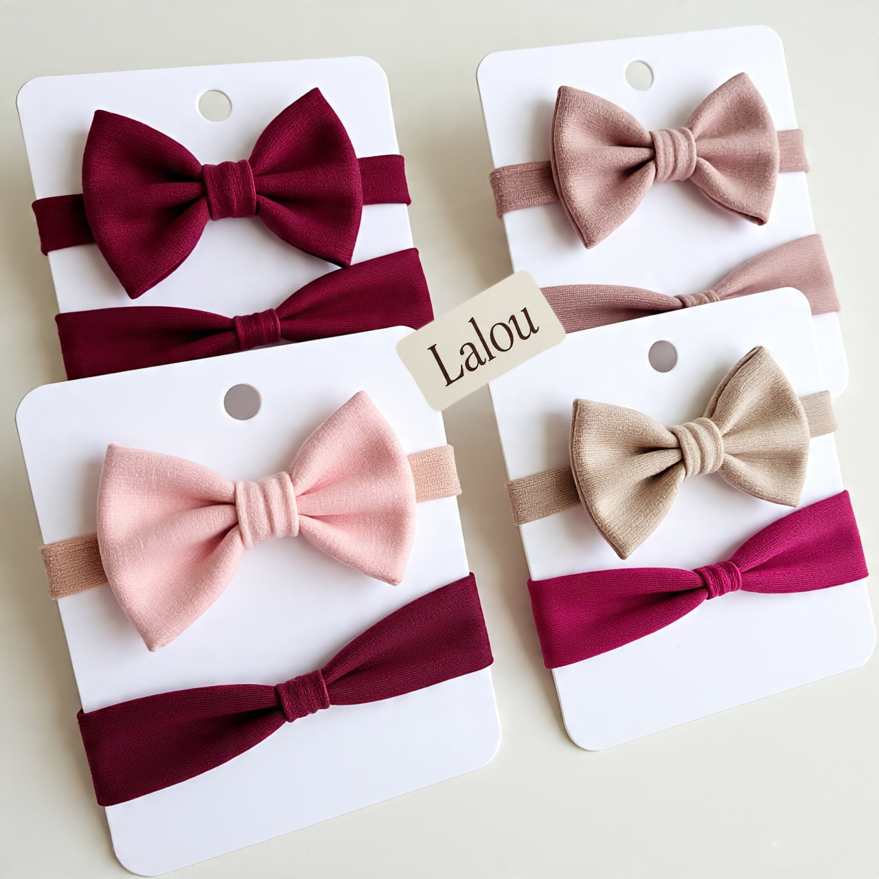 Fabric Bow Headband Sets
